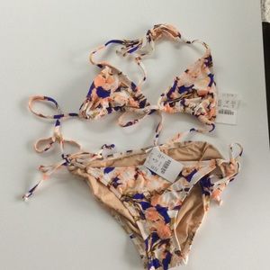 J. Crew string tie bikini - NWT - Size S